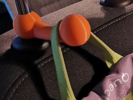 Towball Headrest Hook / Car Bag Hook / Seatback Trash