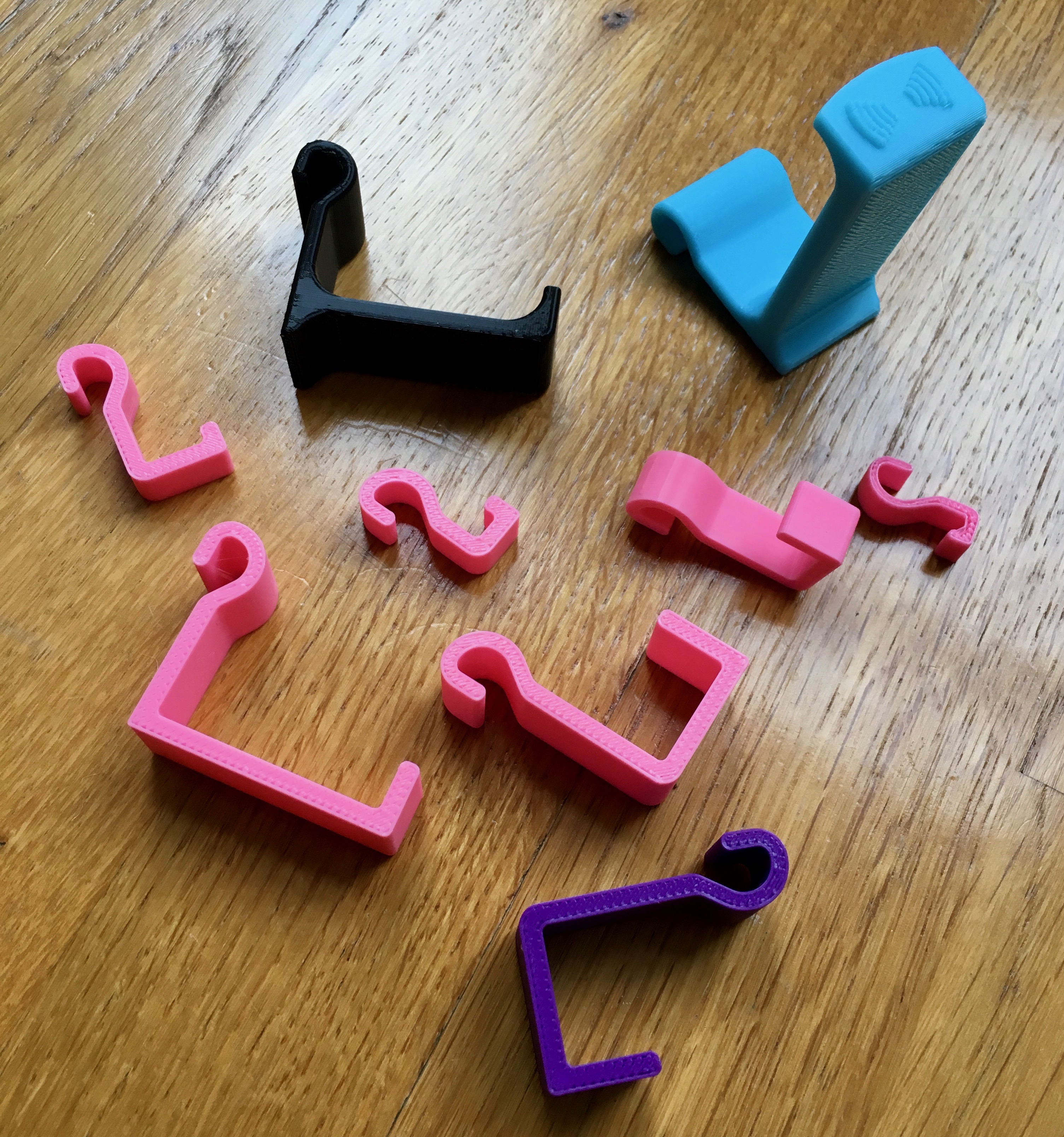hooks for Ikea's utility cart