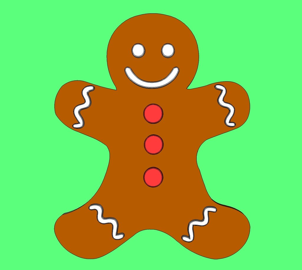 Gingerbread Man # 2