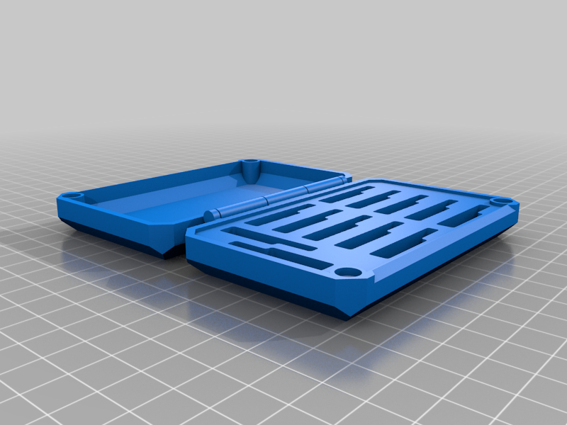 DiM Card Case - Print in place hinge