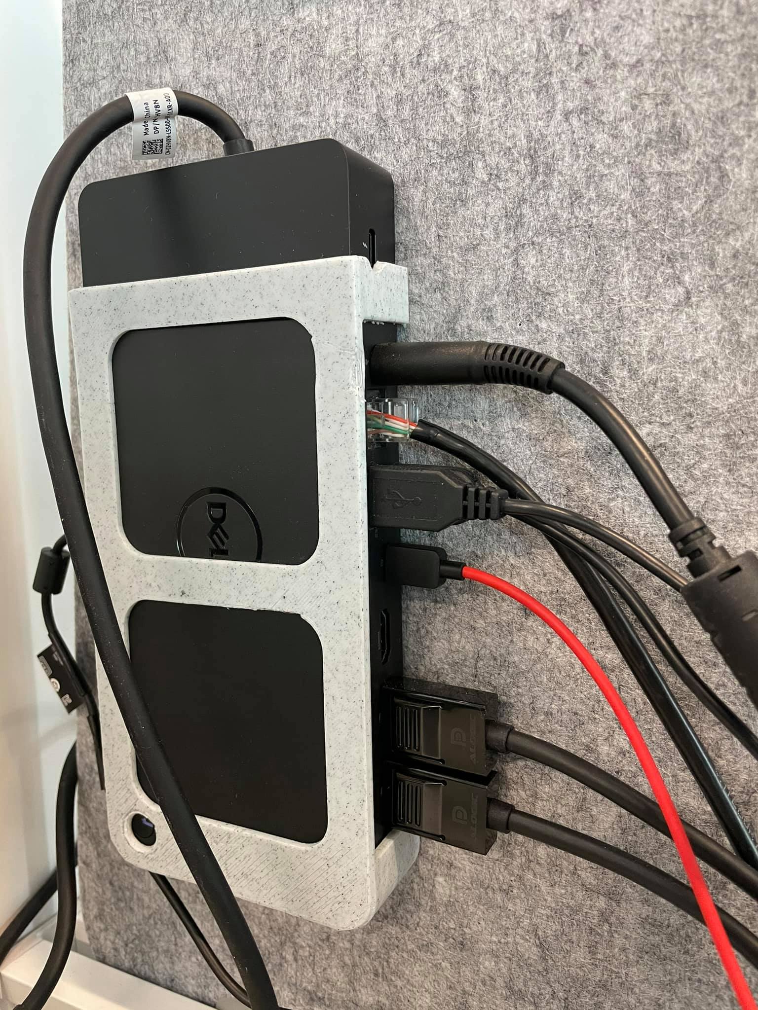 Dell WD19TB laptop dock holder
