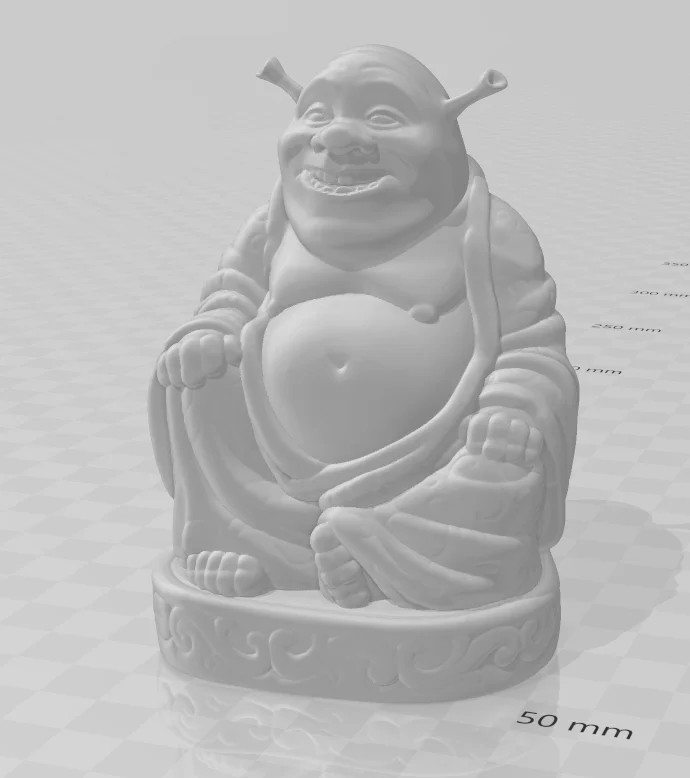 shrek buddha