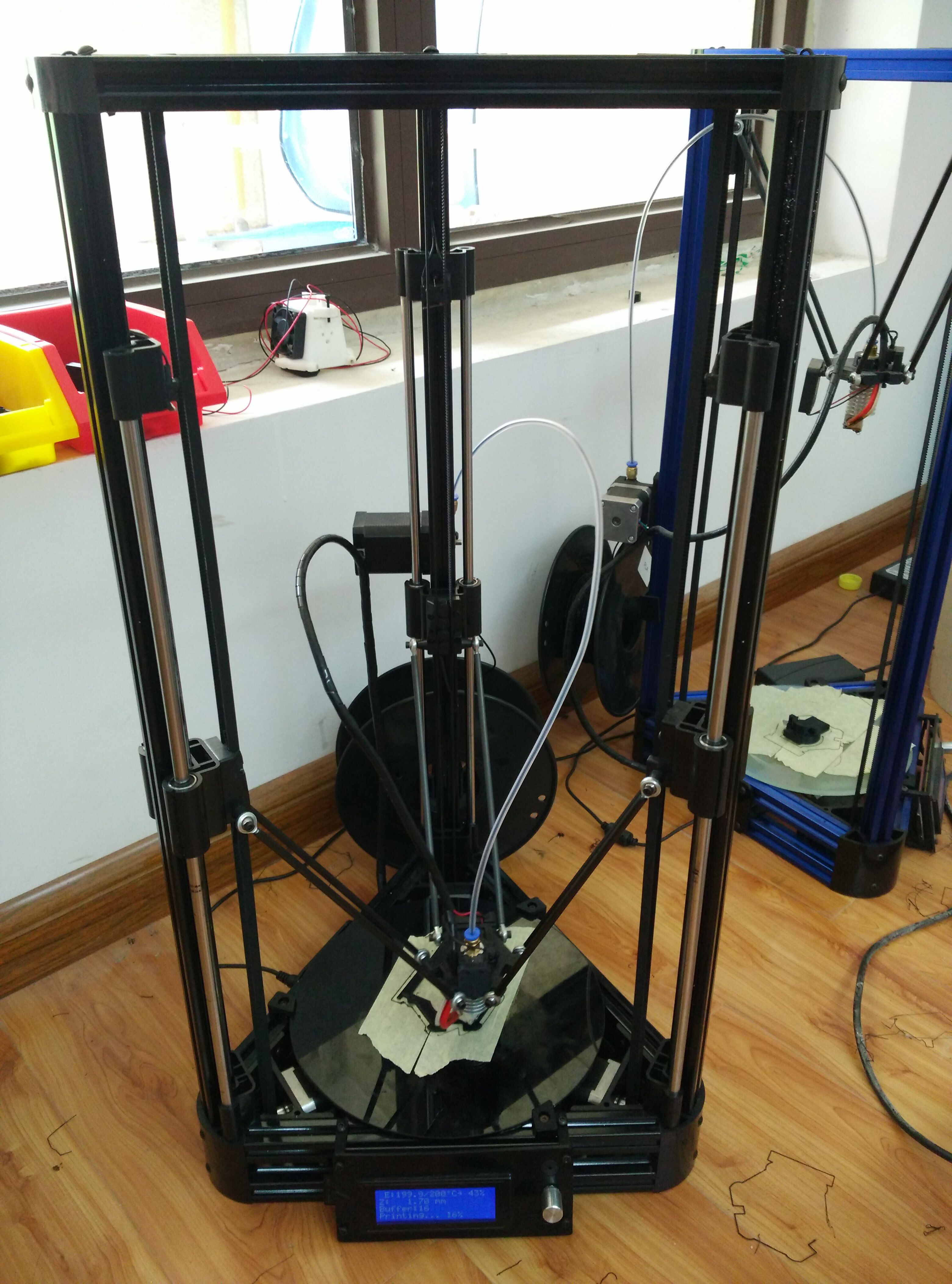 Micromake 3D Printer Delta mini kossel glass clamp V3