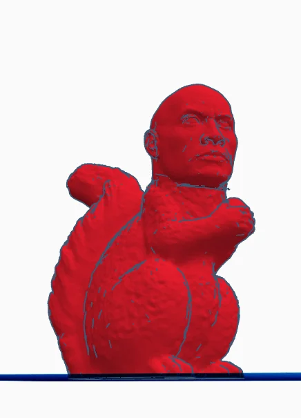 Squirrel Dwayne Johnson