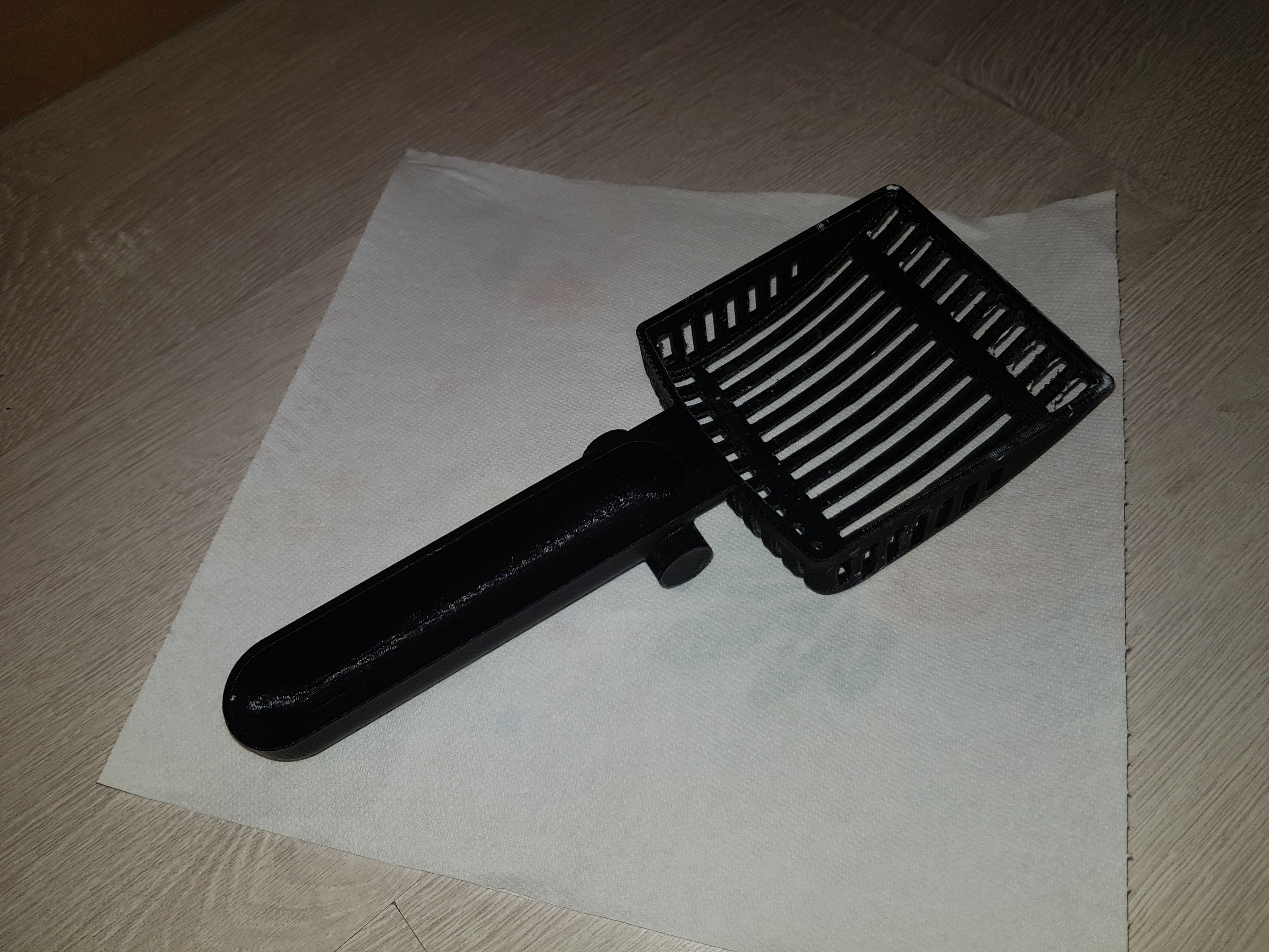 Litterbox shovel
