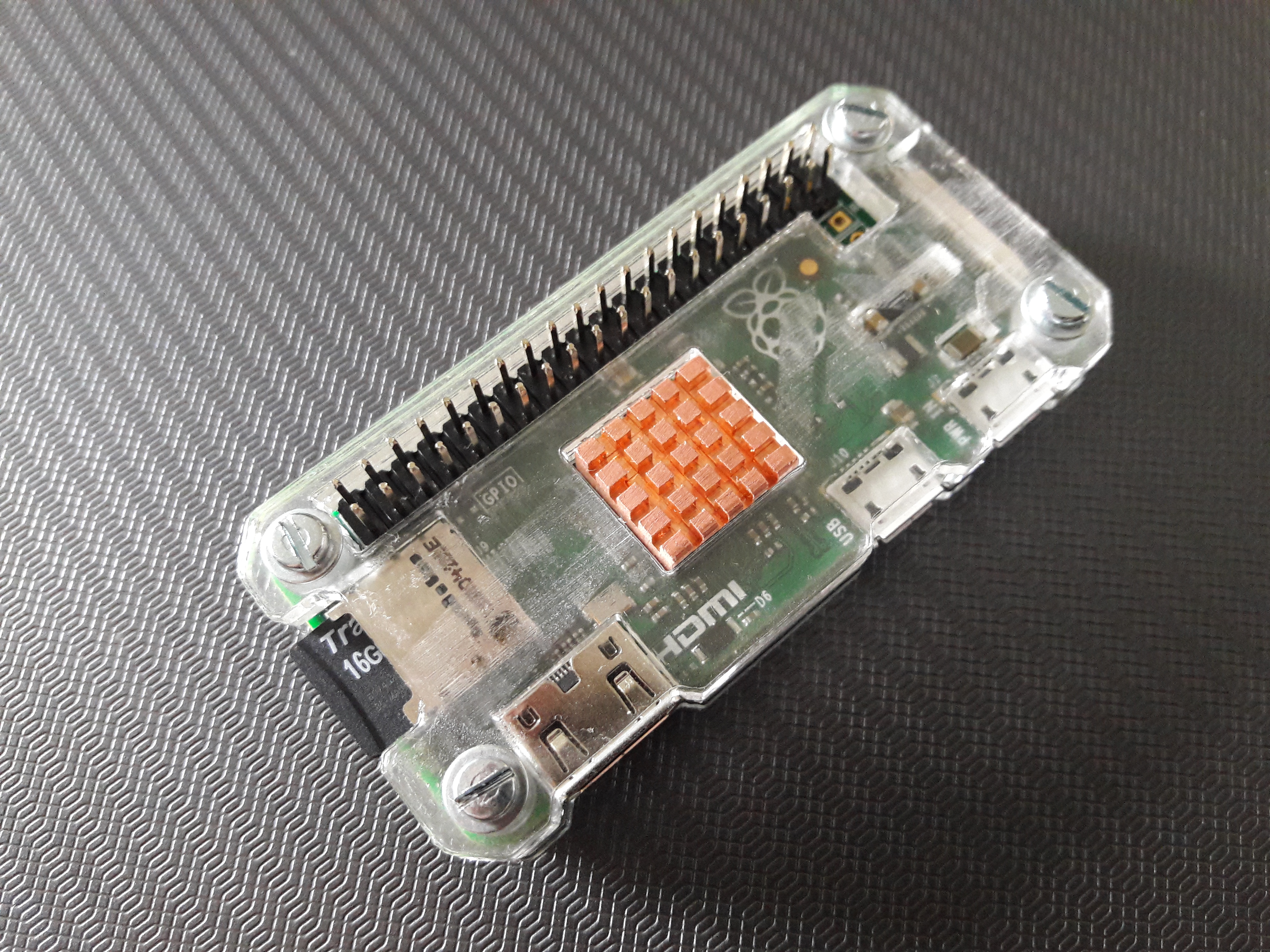 Raspberry Pi Zero 1.3 Acrylcase (2mm)