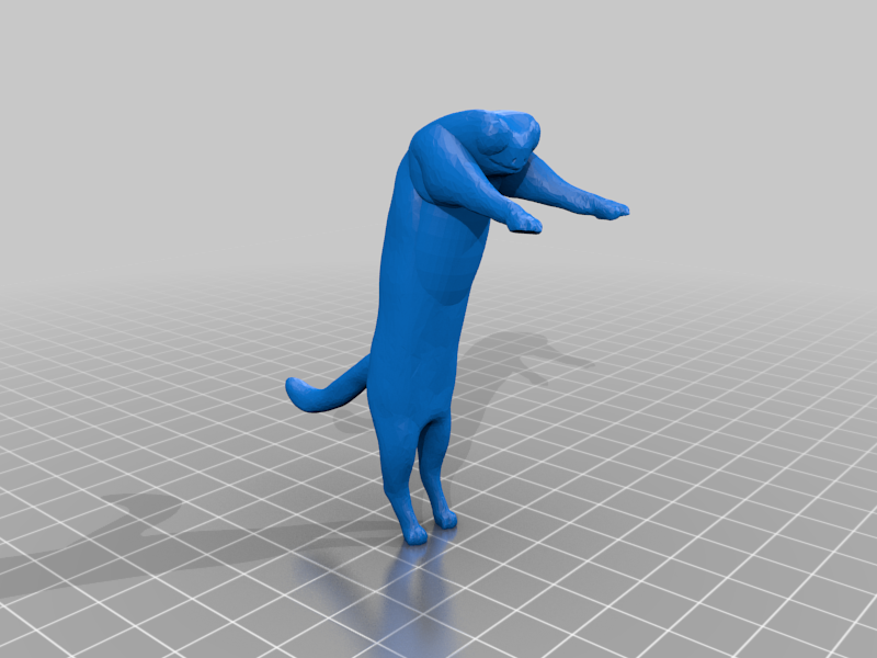 Fred the Frog but he's also Long cat