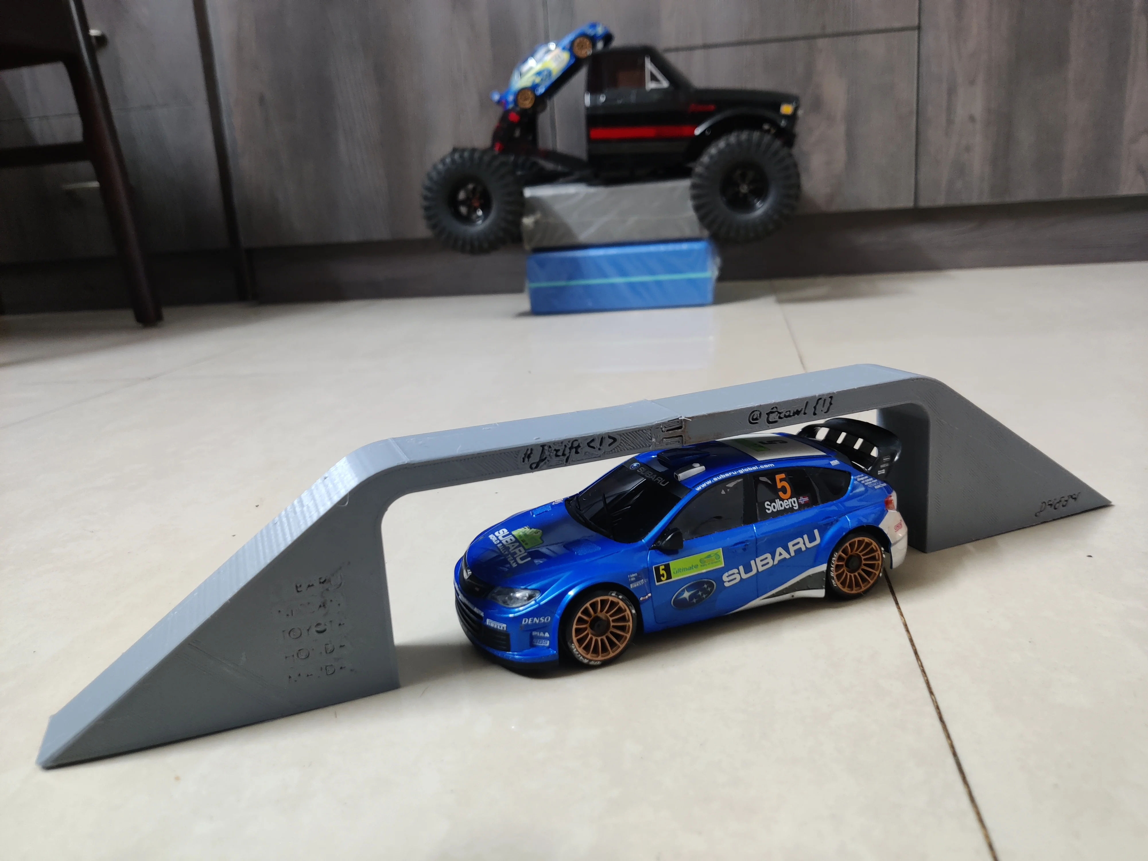 Mini Z - Drift Bridge - Drift Track - R/C crawling - Crawl bridge - Kyosho Mini Z - Drift - AWD
