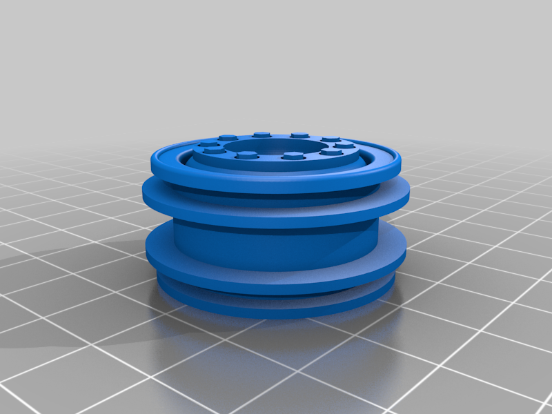 WPL Unimog Style Wheel - Stock Offset/Width