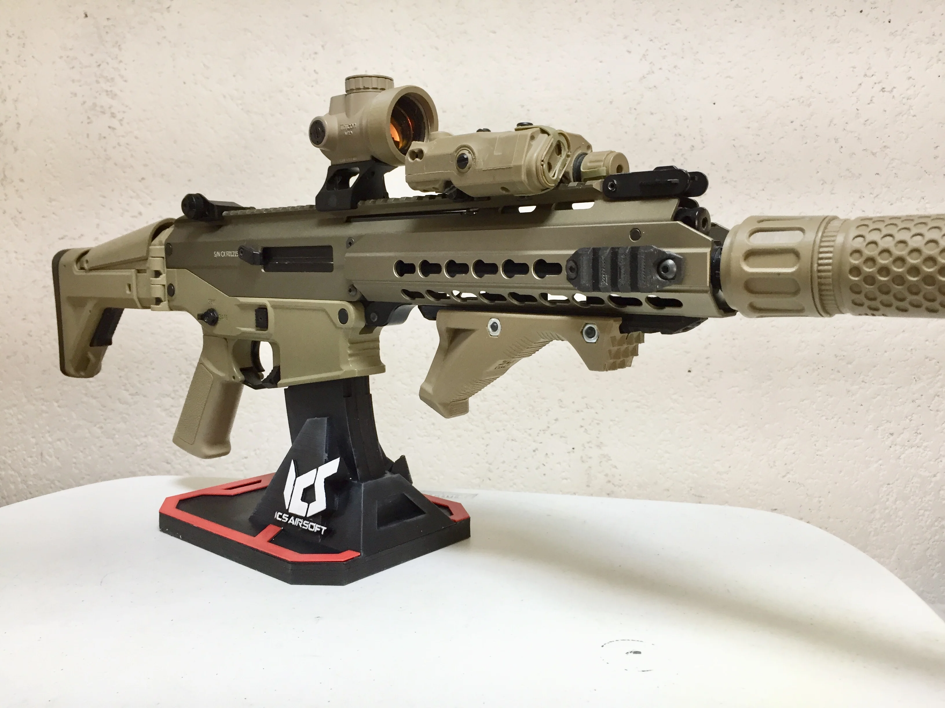 Custom Airsoft Gun Display Stand