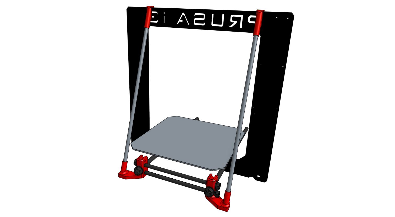 Prusa i3 frame reinforcement
