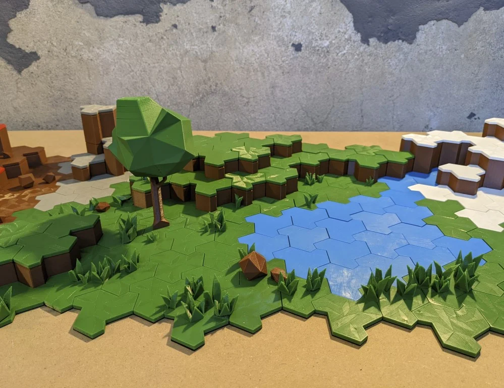 Display Area Building Blocks
