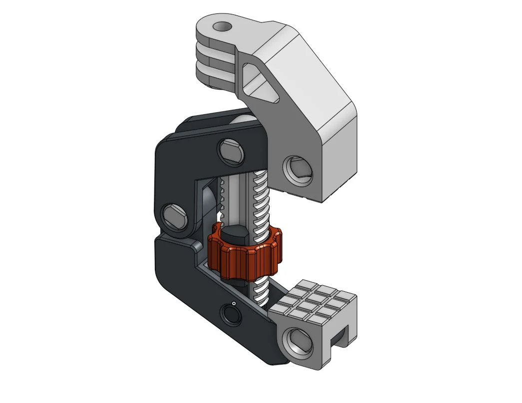 Sturdy clamp for modular mounting system