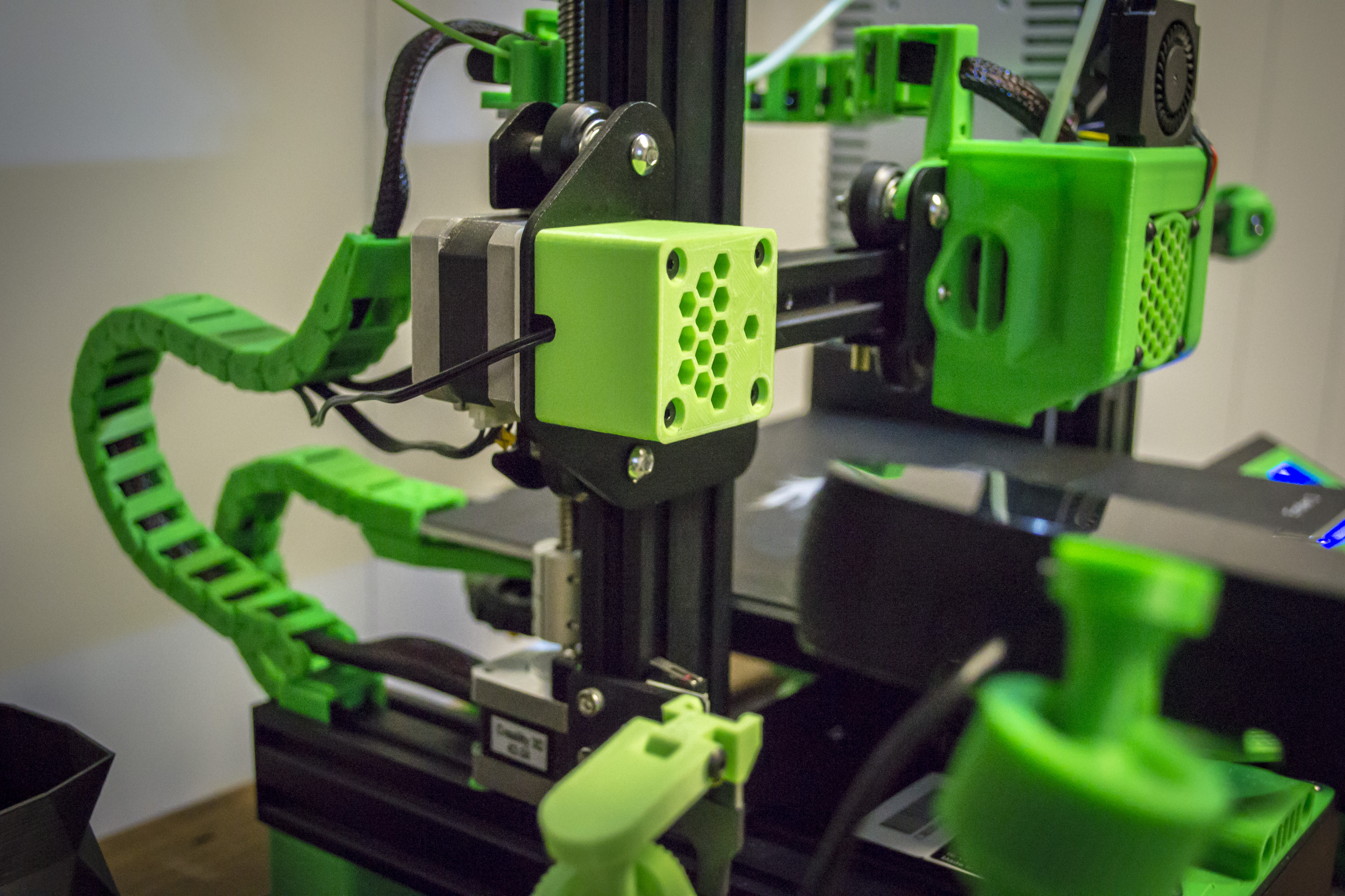 Ender & CR-10 X Axis Cover and Nema 17 Stepper Damper Spacer