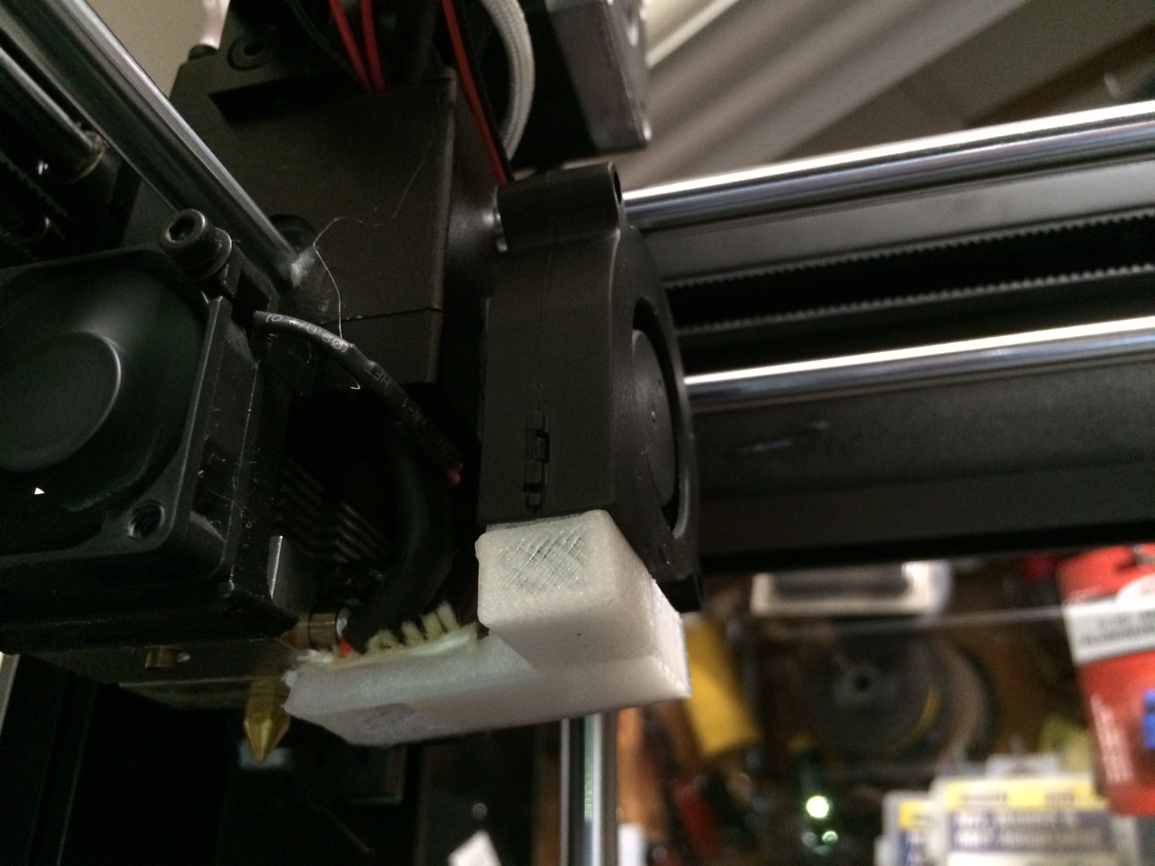 Stupid Simple Raise3D N2 Downward Fan Duct.