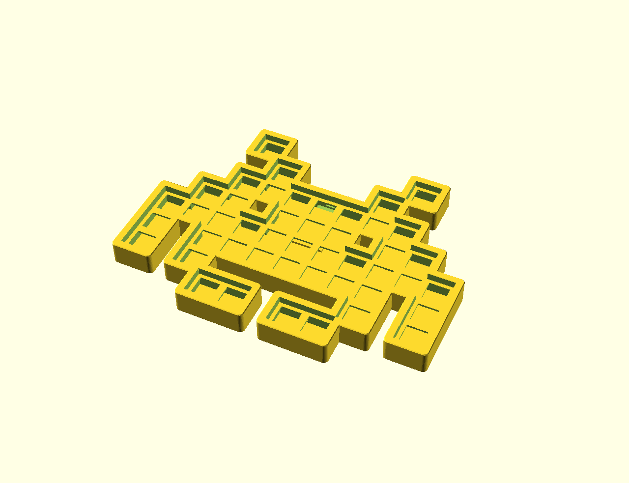 Space Invaders Macro Keyboard