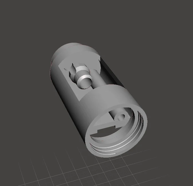 Lightsaber Crystal Reveal chamber