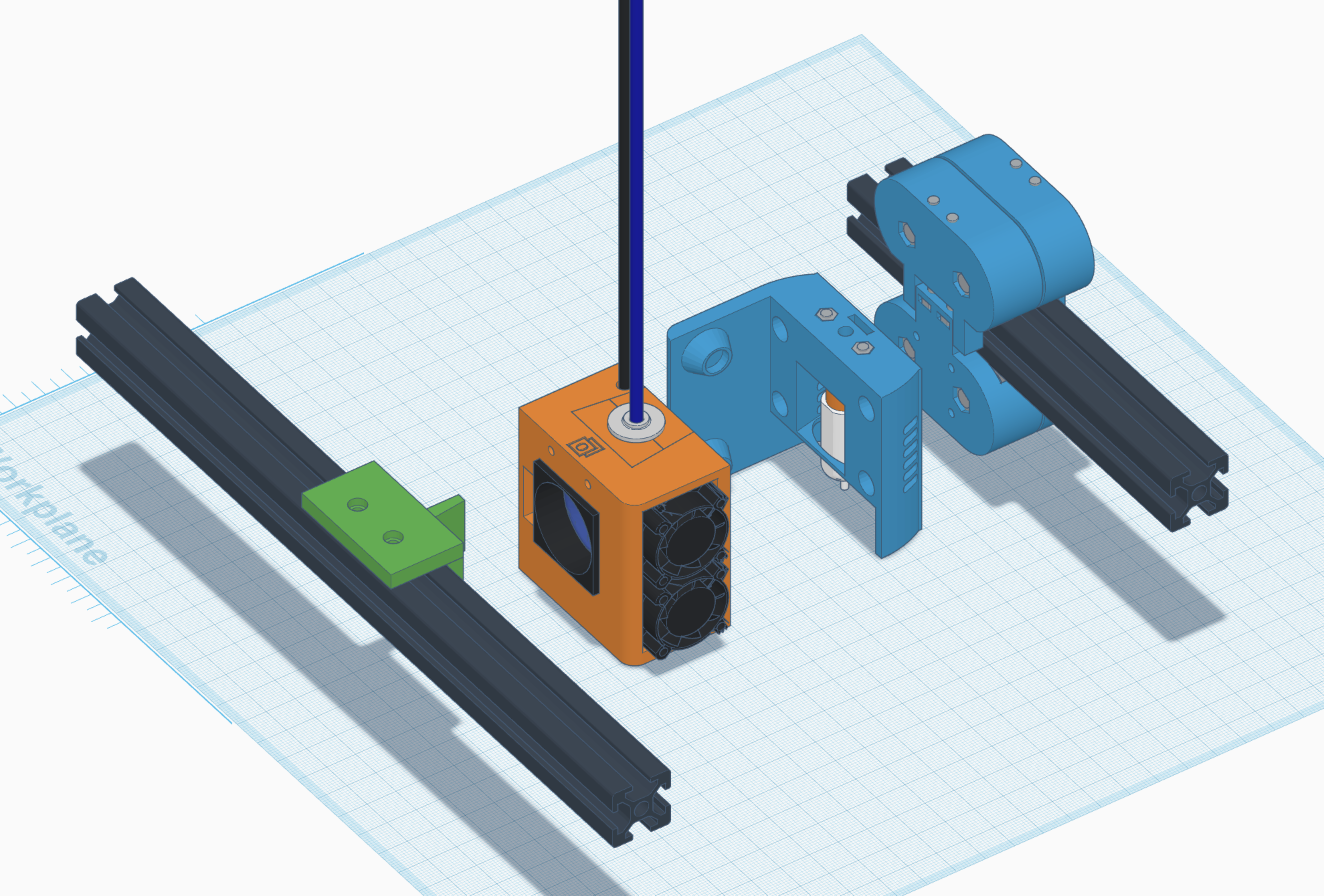 Tool Changer Head 2020 Extrusion