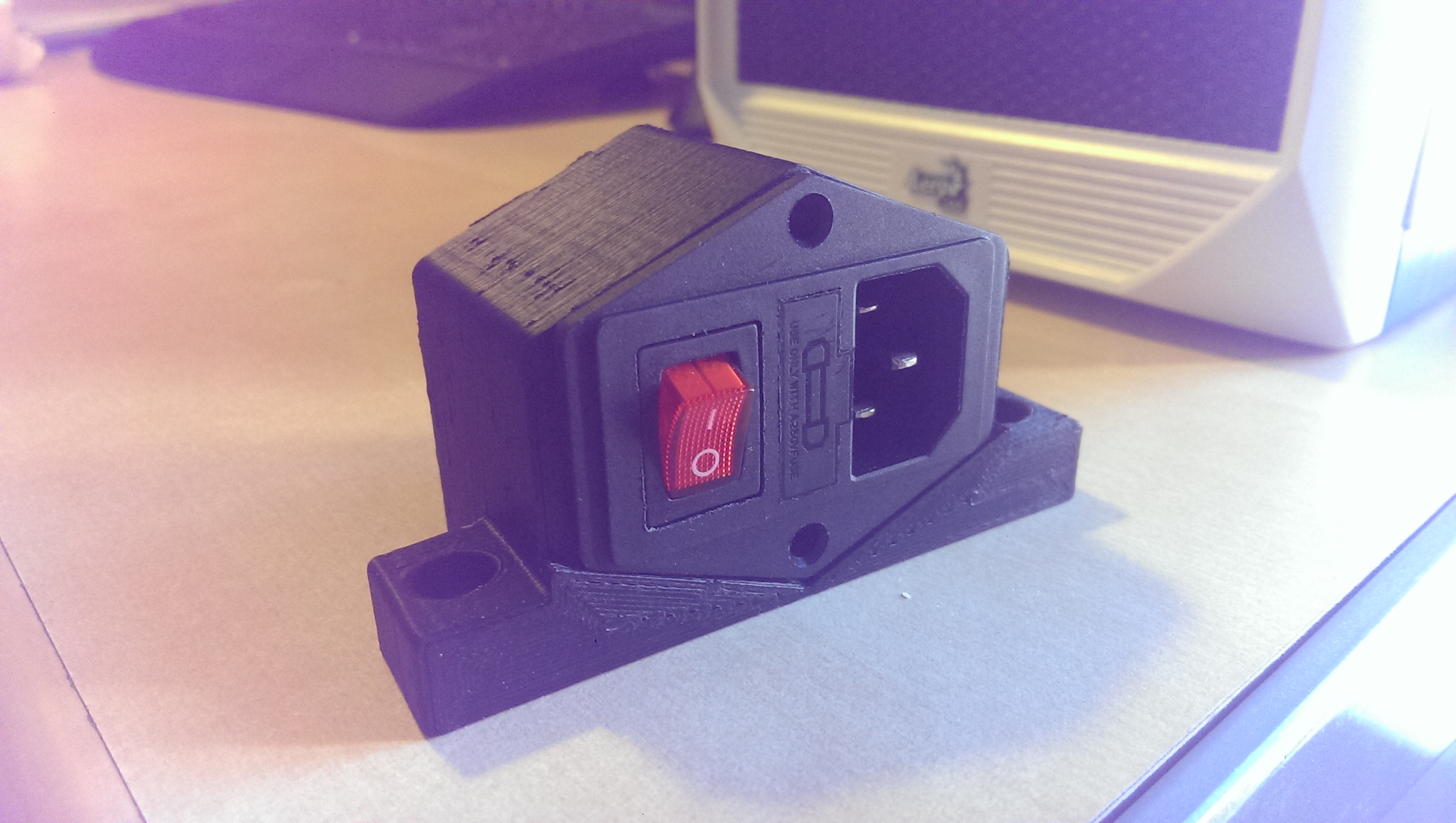 IEC switch Holder and Enclosure