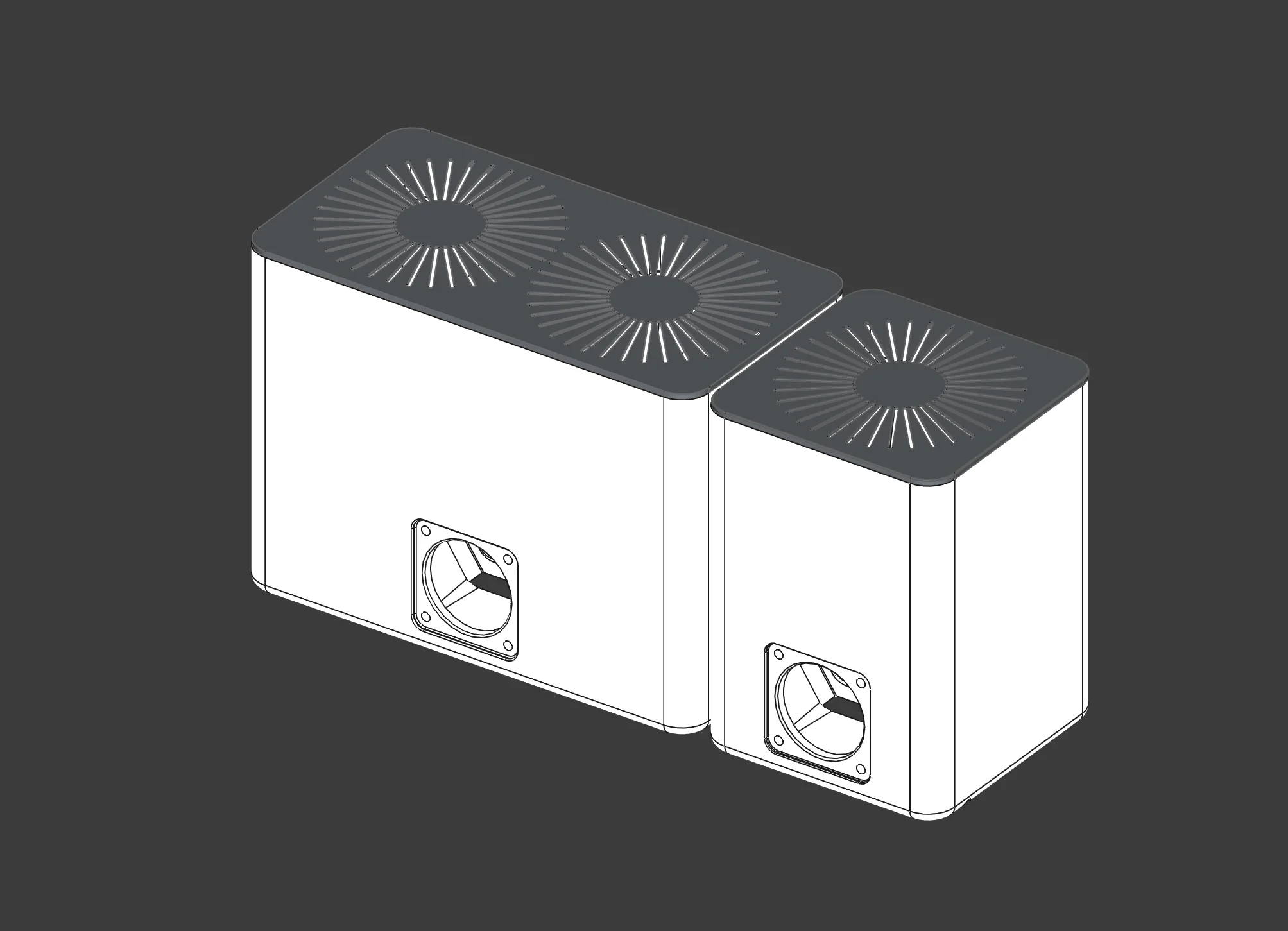 Atomstack P1 Air Filter (120 mm Fan) – Single & Dual Version