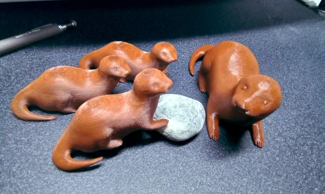 River Otter Figurine