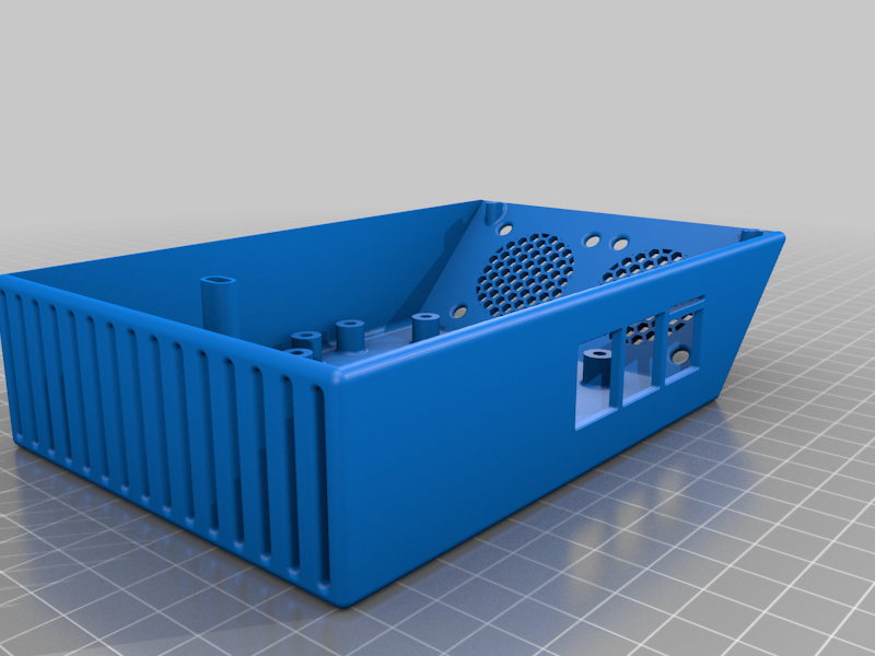 Ender 3 V2 Electronic Box Extension Mainborad Silent fans (v1)