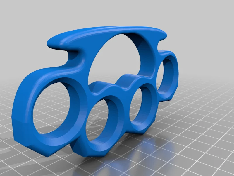 KnuckleDusterKeychain chamfer fixed