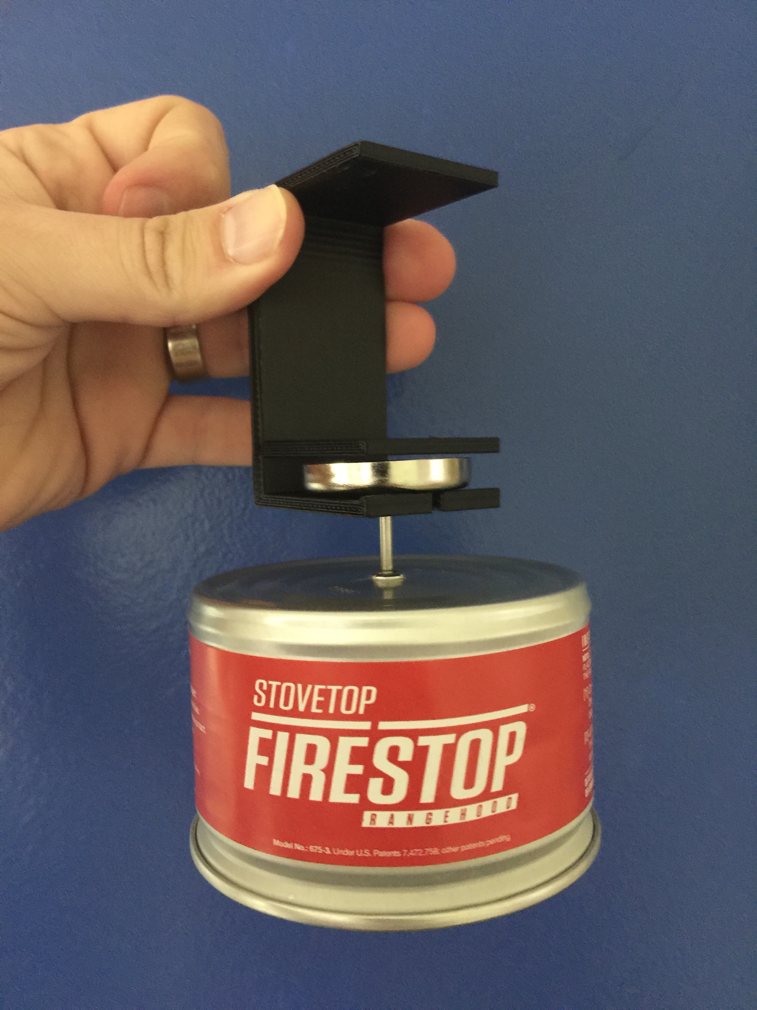 Anti-Fire Safety Canister Shelf Bracket
