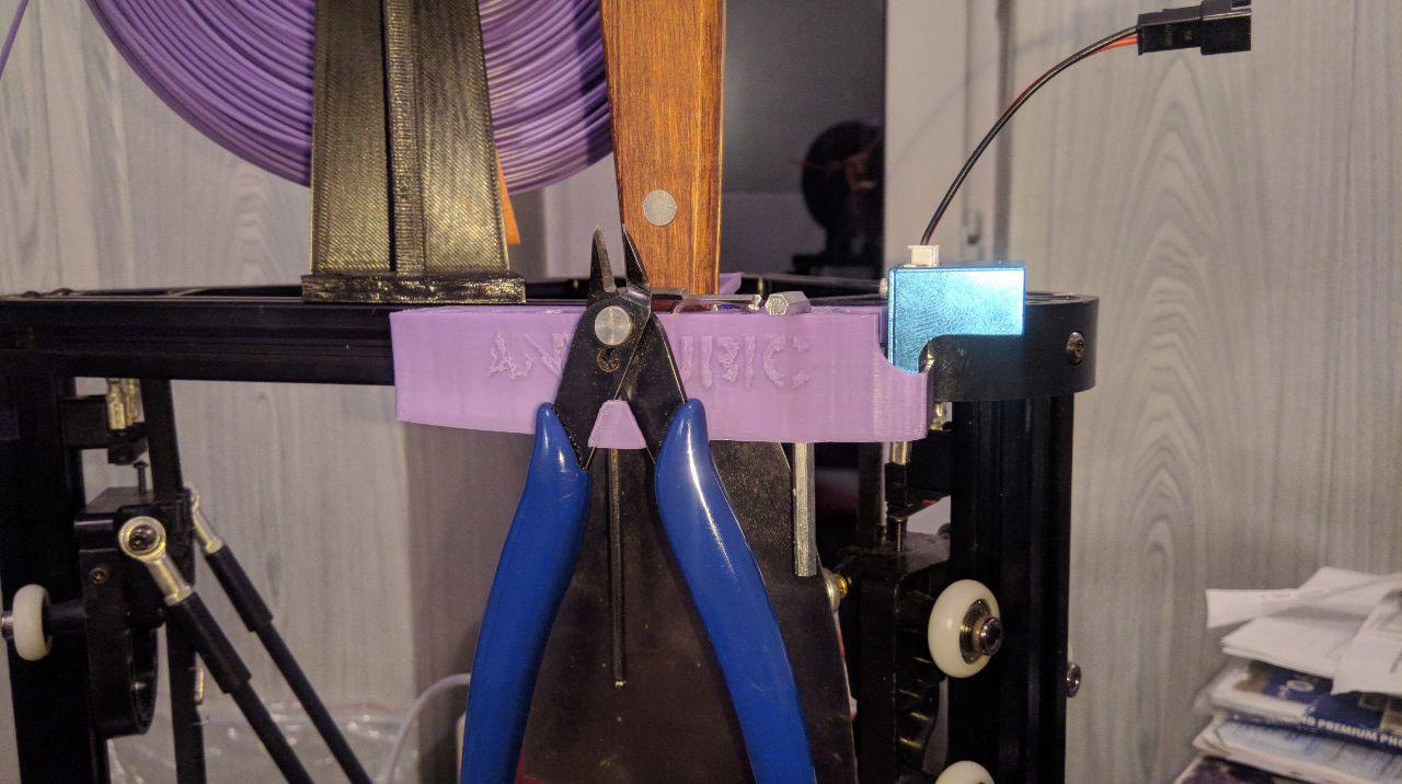 Anycubic Kossel Toolholder with Bed Leveling Sensor Store without screws