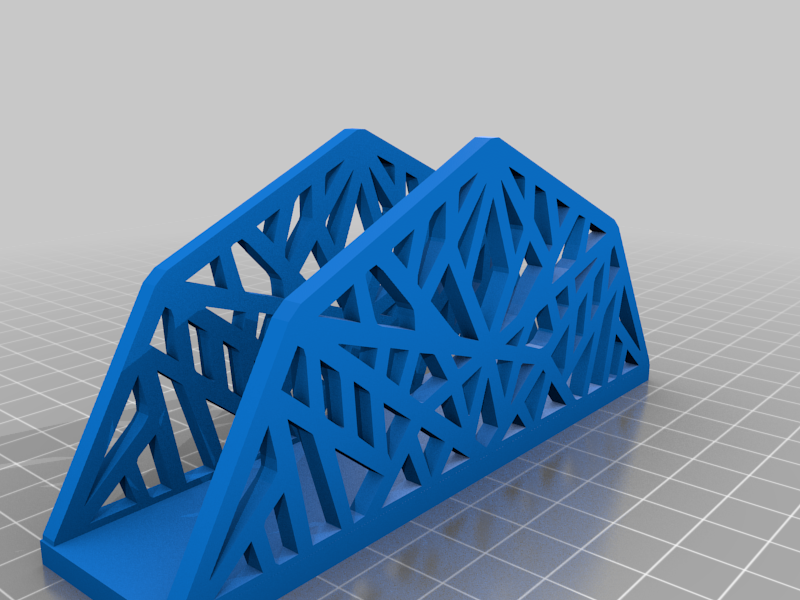 Geometric tissue / handkerchief holder