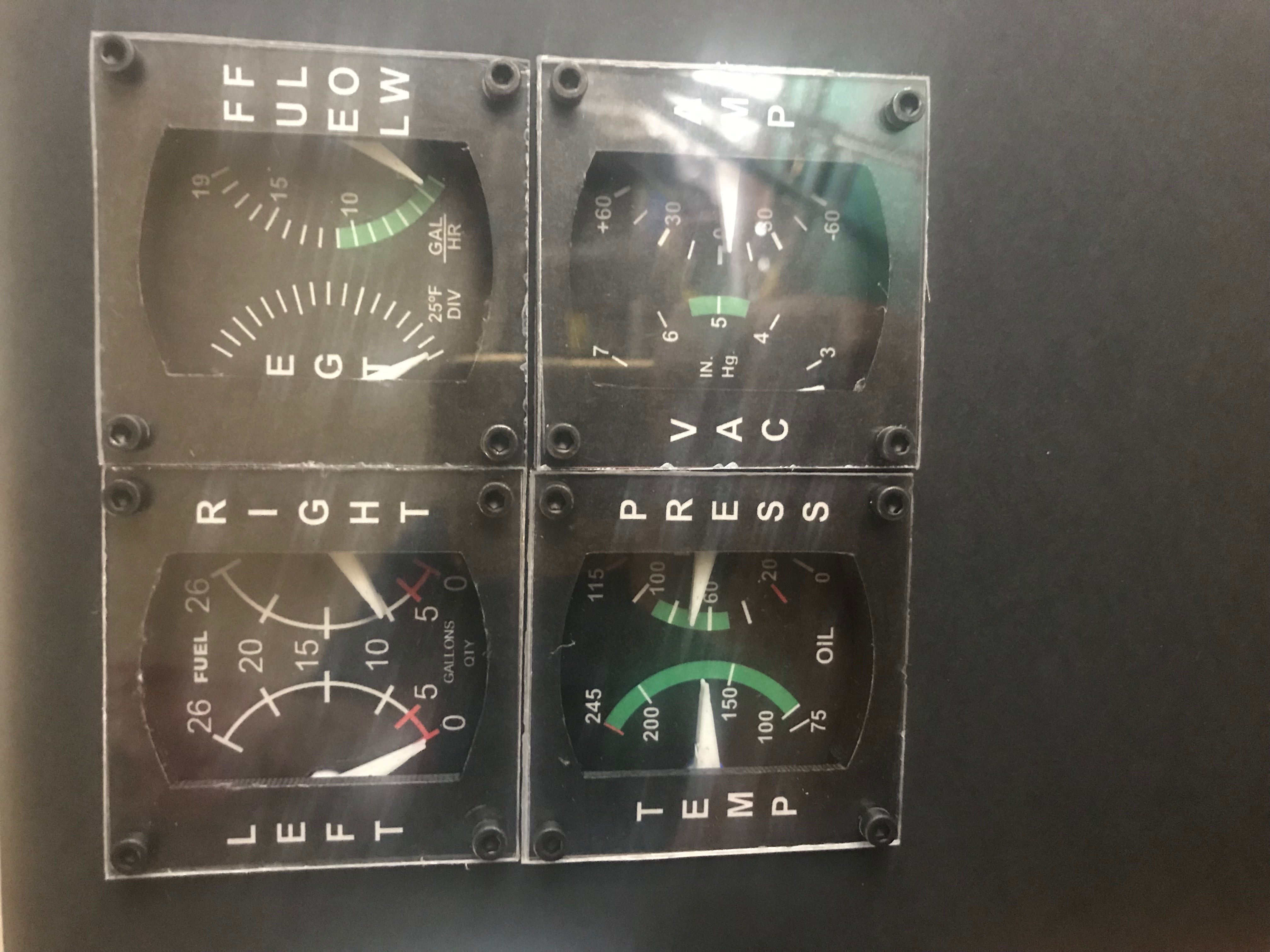 GAUGE 2 AGUJAS CESSNA
