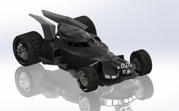 BatMobile  - Batman V Superman Dawn of Justice Model