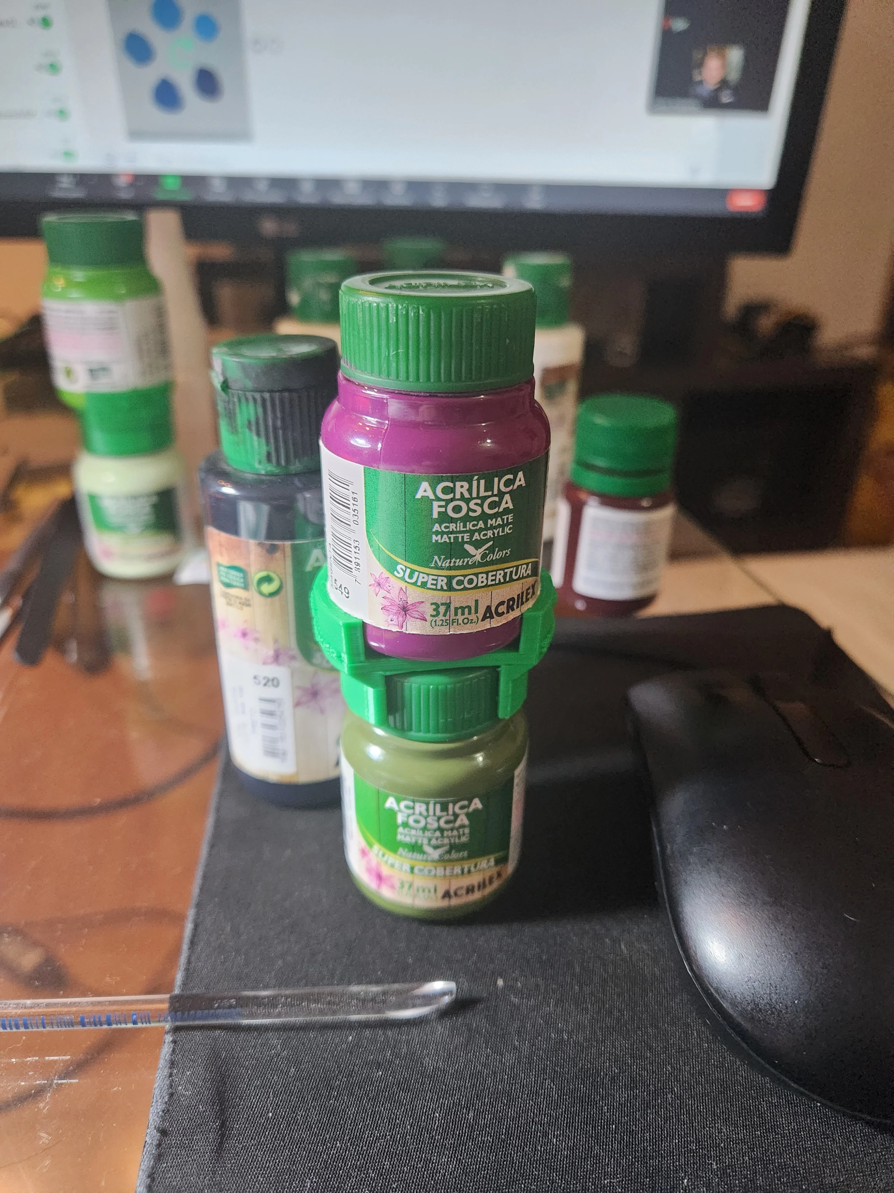 Empilhar Acrilex e Corfix 37ml