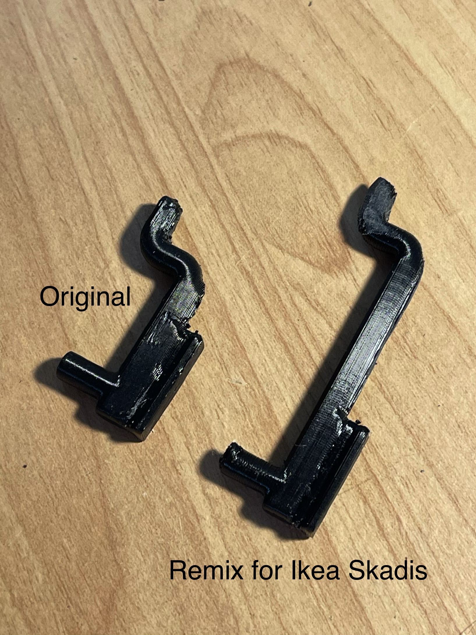 IKEA SKADIS DovetailHook & Pegboard_Mount Remix