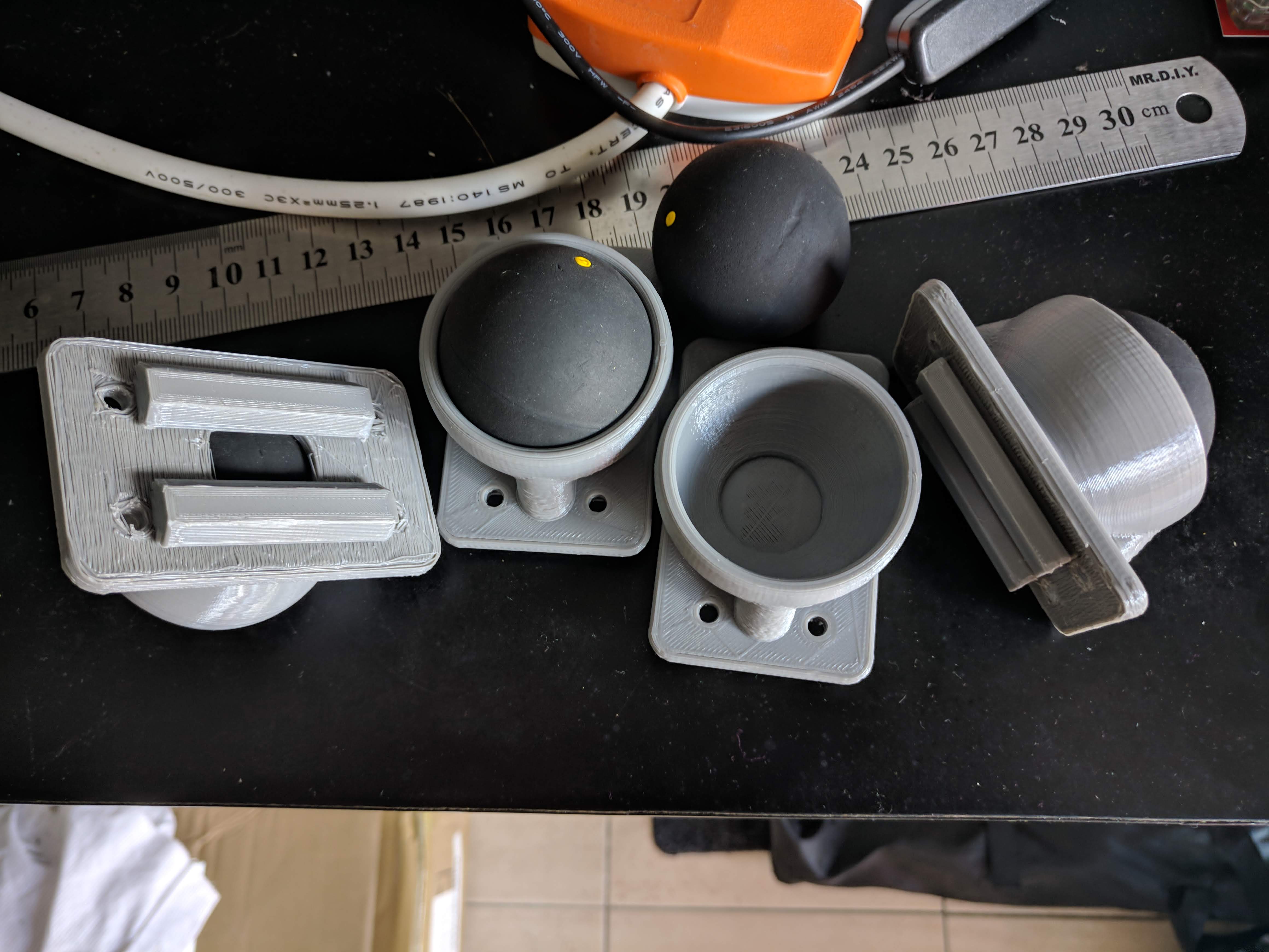 Squash Ball Feet for Ender 3 (or 2040 Bars)