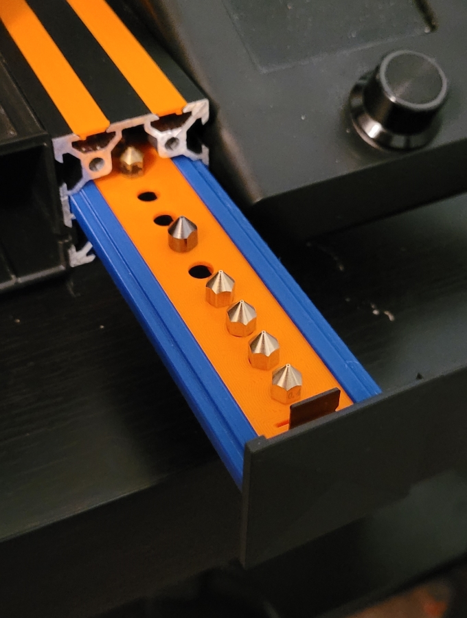 Hidden Nozzel Drawer - Easy Print, Easy Open
