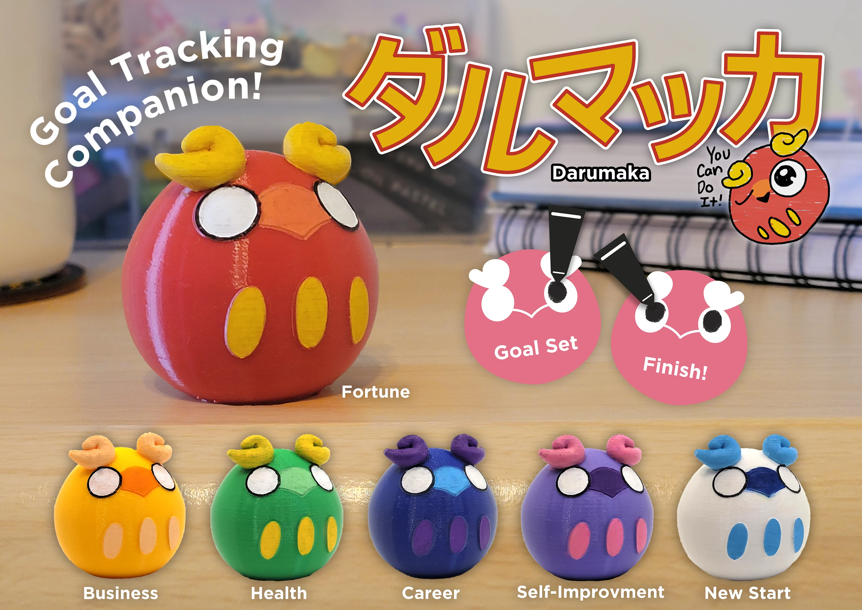 Familiar Daruma Monster