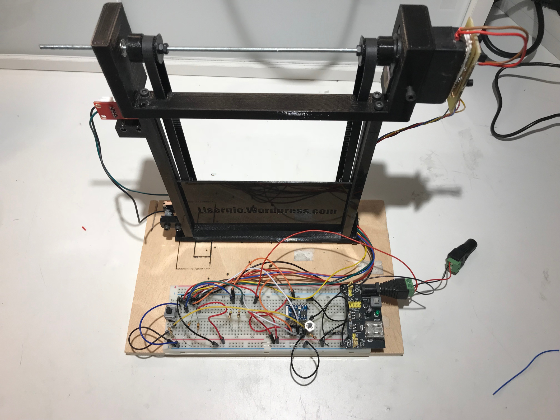 maqueta puerta garaje, Homekit garaje door opener