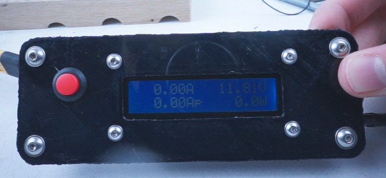 Power meter holder / panel mount
