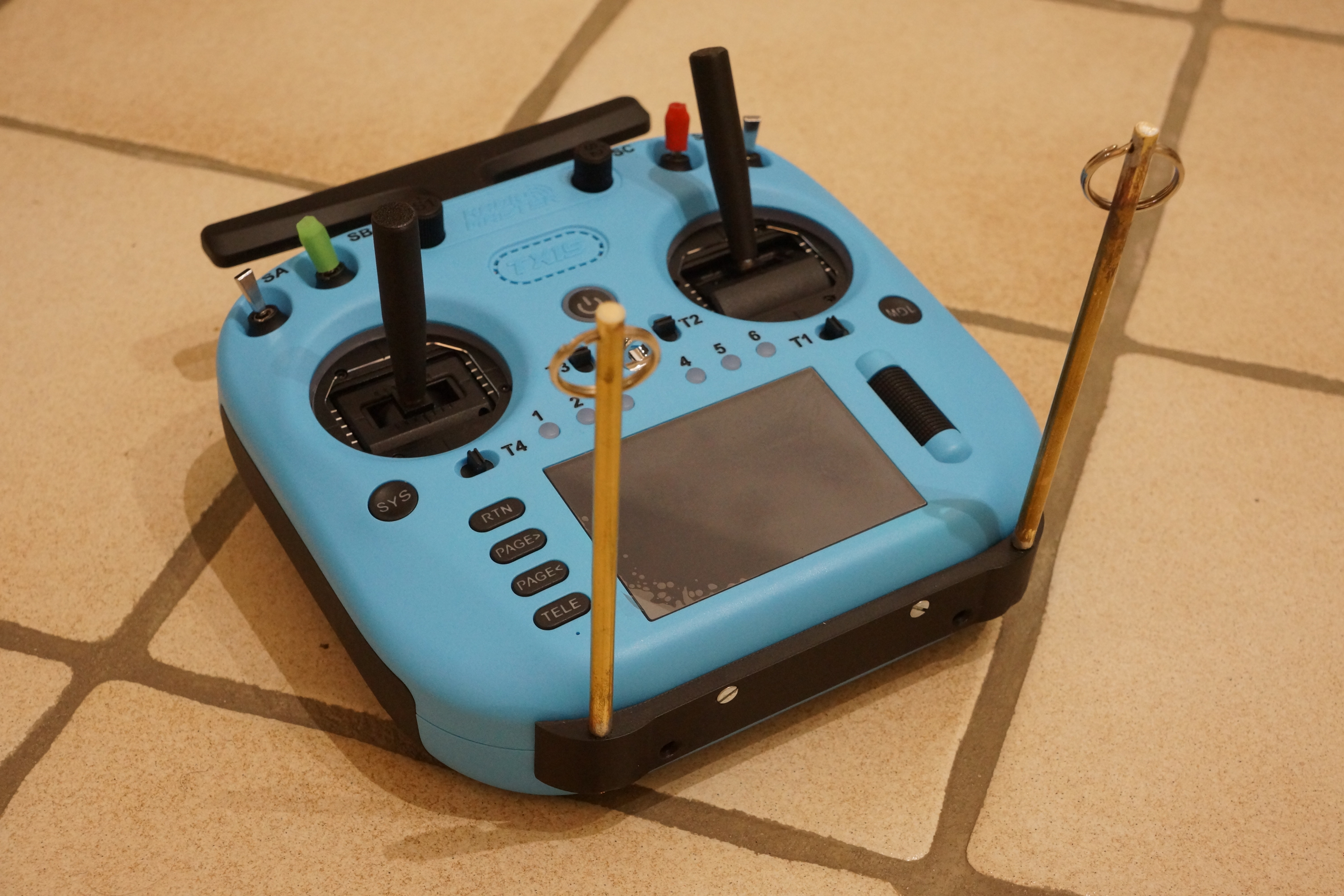 Radiomaster TX15 minimal tray conversion / einfacher Pultsenderumbau