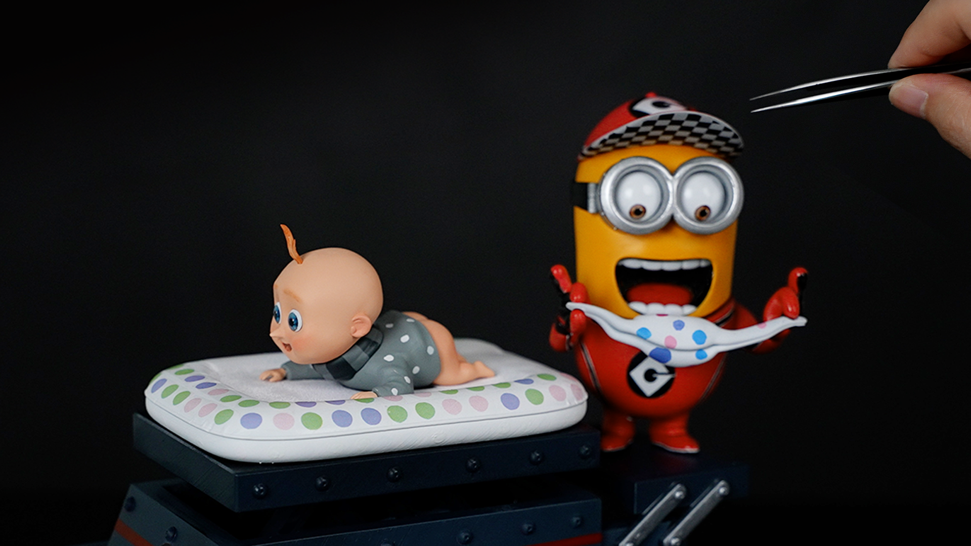 Minions and Gru Junior (Despicable Me 4)