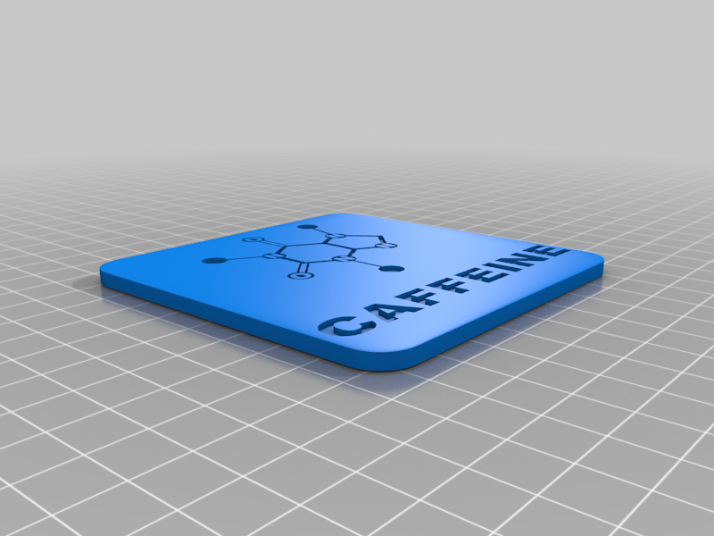 Caffeine coaster