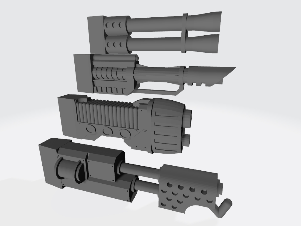 Interstellar Army - Tank Sponsons [Updated]