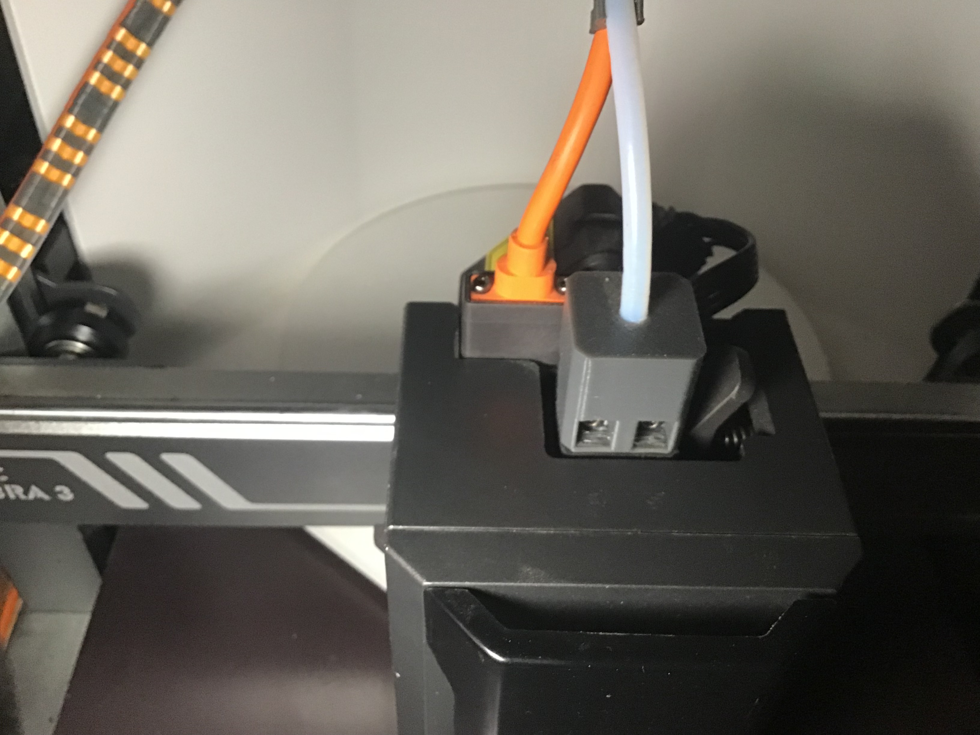 kobra 3 single bowden tube hot end attachment