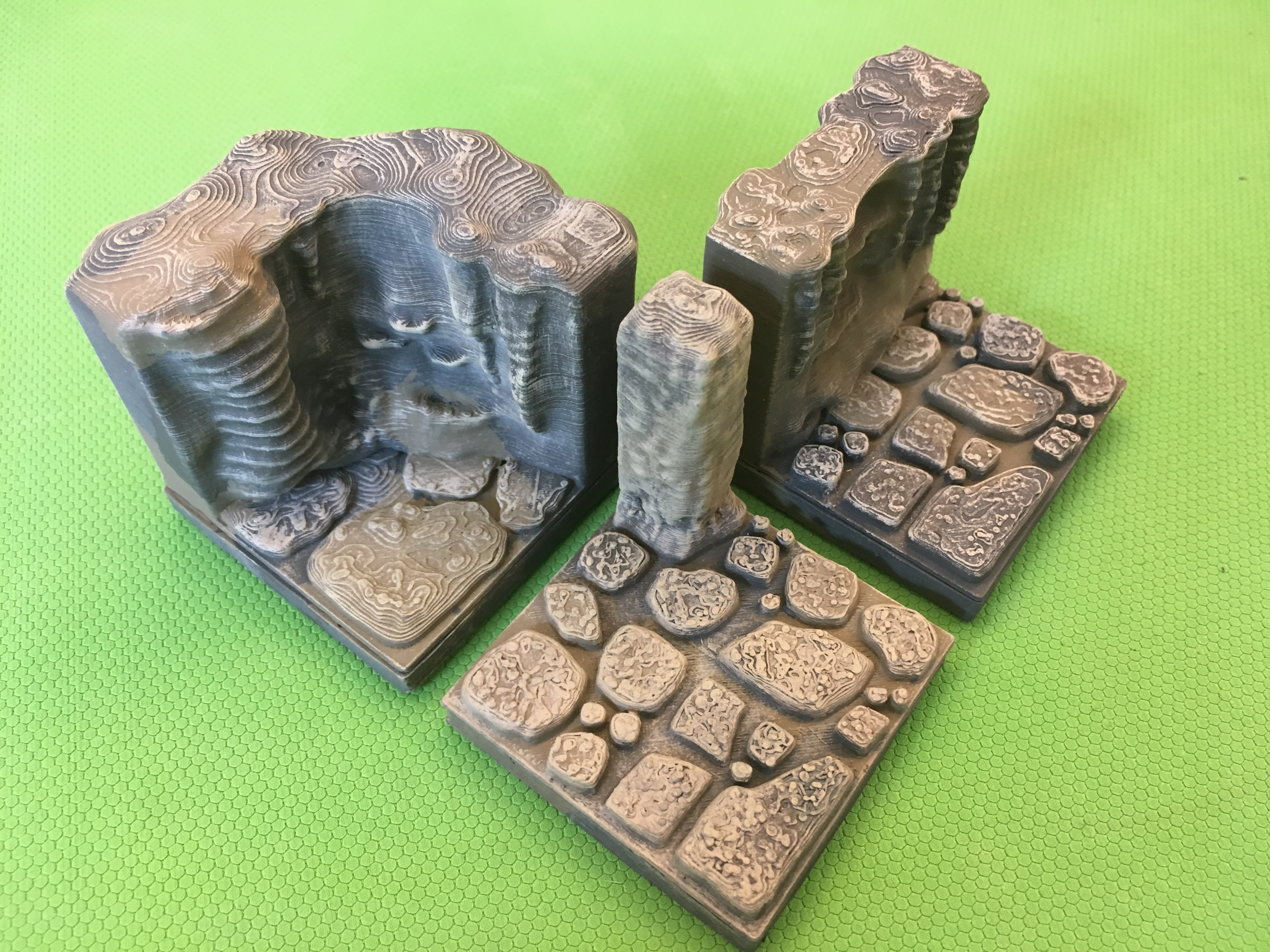 Cavern Edge Connector Tile (Openforge 2.0 compatible)