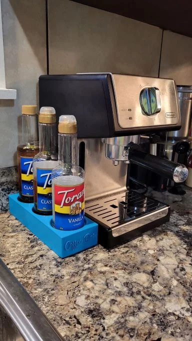 Coffee Bar Syrup Rack