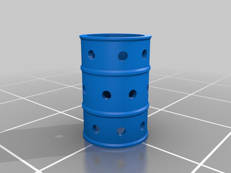 OO Gauge Oil Barrel Brazier
