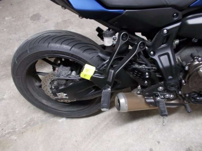 Holder for disk lock (Tracer 700)
