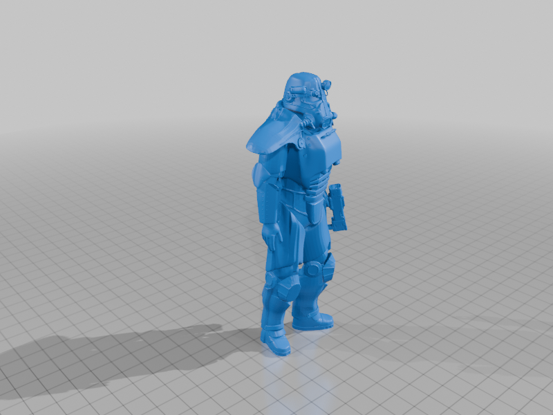 fallout t45 power armor model
