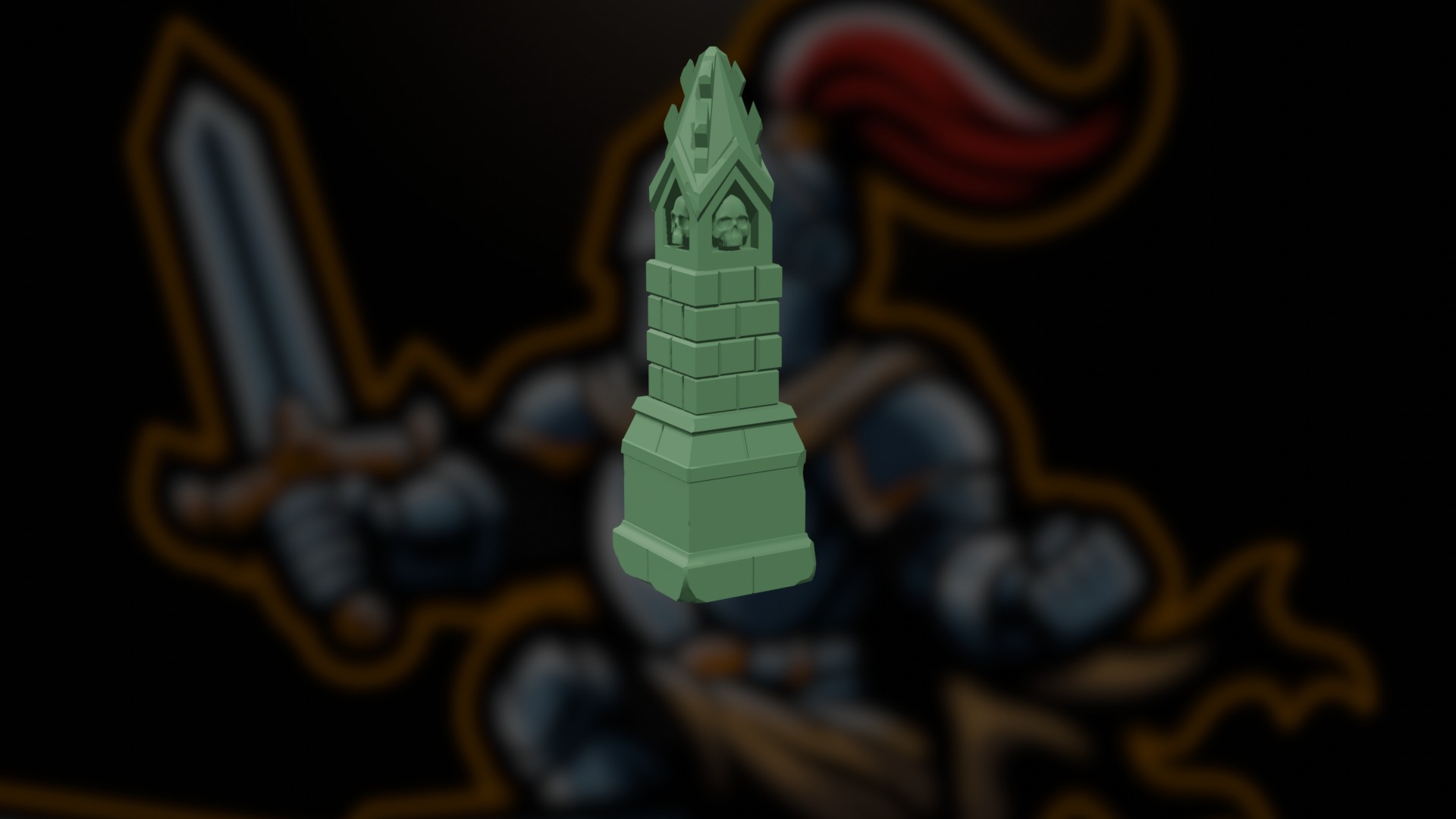 Gothic Buttress Scatter Terrain